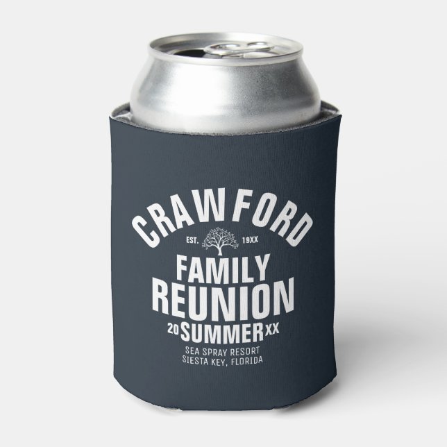 Personalized Family Reunion Cooler (Can Front)