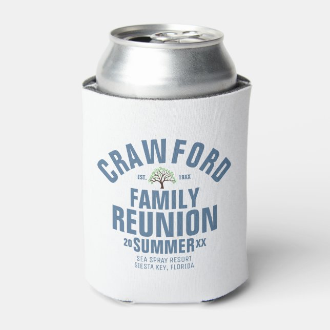 Personalized Family Reunion Cooler (Can Front)