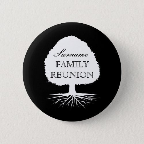 Personalized family reunion family tree buttons