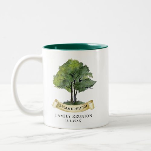 Personalized Family Reunion Keepsake Name Two_Tone Coffee Mug