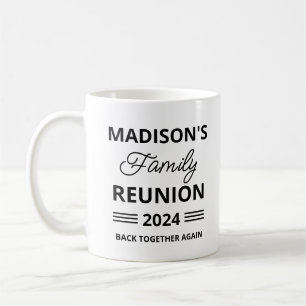 Personalized Family Reunion Matching Back Together Coffee Mug