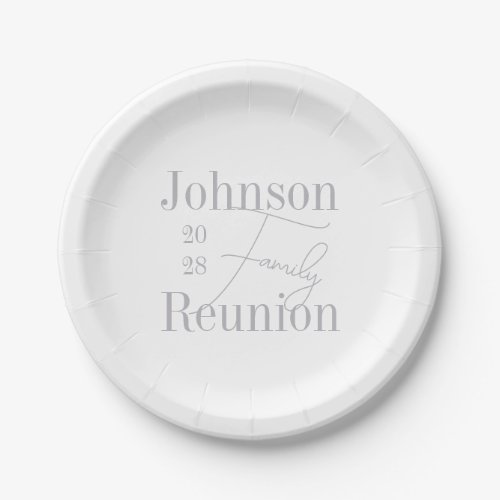 Personalized Family Reunion Modern Party