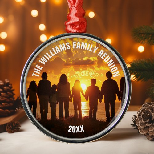 Personalized Family Reunion Photo 2025 Christmas
