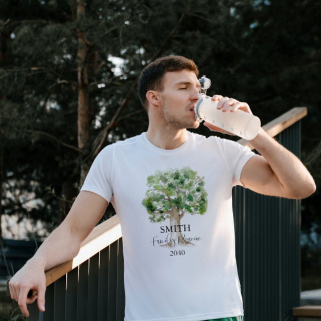 Personalized Family Reunion Tree  T-Shirt (Personalized family reunion t-shirt)