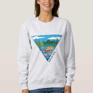 Personalized family Road trip into the mountain Sweatshirt