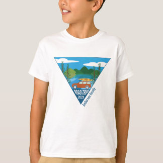 Personalized family Road trip into the mountain T-Shirt