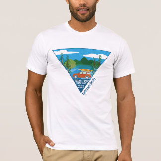 Personalized family Road trip into the mountain T-Shirt