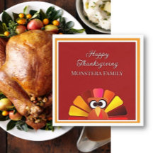 Personalized Family Thanksgiving