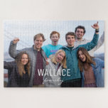 Personalized Family Time Photo Jigsaw Puzzle<br><div class="desc">Give a unique gift that is personalized for the family. Customize this puzzle with their family name and photo.

I'm honored to have this puzzle as an "Editor's Pick" as part of Zazzle's popular and trending products.</div>