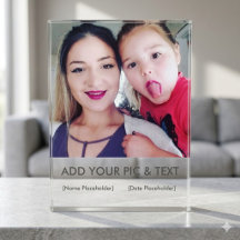 Personalized Family Travel Photo Acrylic