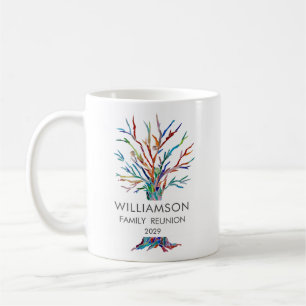 Personalized Family Tree Family Reunion Coffee Mug