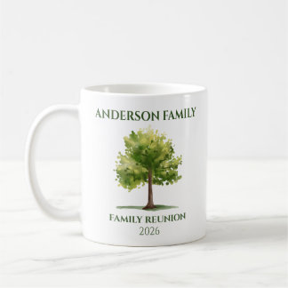 Personalized Family Tree Reunion Mug