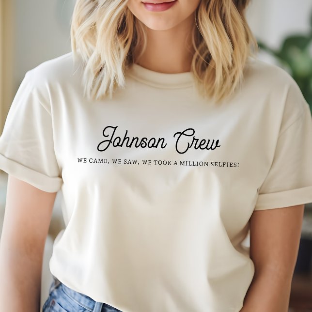 Personalized Family Trip Shirt, Family Travel Crew T-Shirt (personalized family shirt, family trip shirt, vacation shirt, family travel outfit, best family trip)