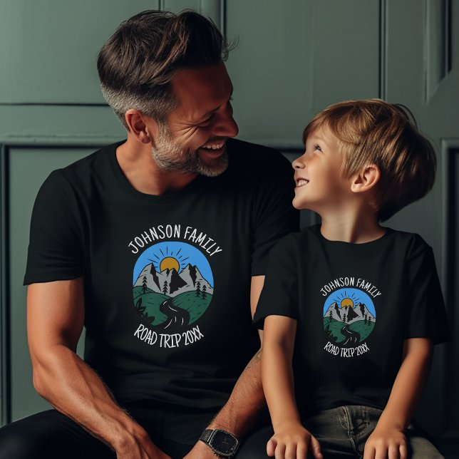 Personalized Family Trip T-Shirt (Matching family vacation shirts)