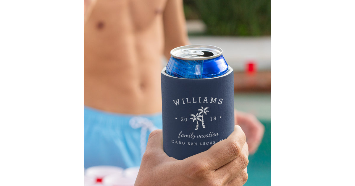  Personalized Beer Koozie for Bottles and Cans (Bestman Designs)  - Coozie Gift, Choose from 8 Colors - Wedding Koozies Can Cooler Favors:  Home & Kitchen