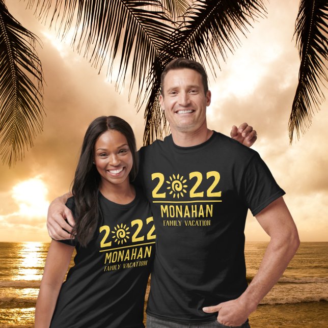 Personalized Family Vacation Sunshine T-Shirt (Creator Uploaded)
