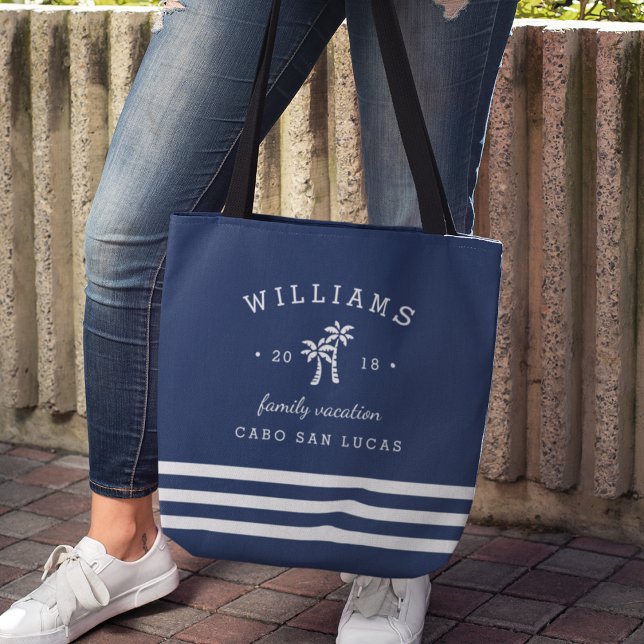 Personalized Family Vacation Tote Bag (Creator Uploaded)