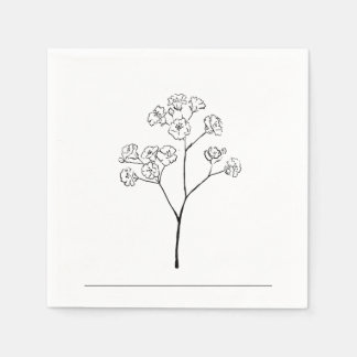Personalized Fancy Party Napkins