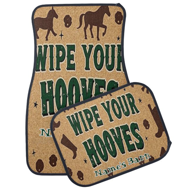 Personalized Farm Life Entryway Door Mat (Set)