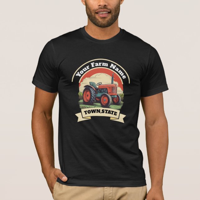 Personalized Farmer  T-Shirt (Front)