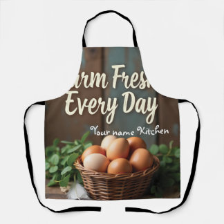 Personalized Farmhouse Cooking Apron