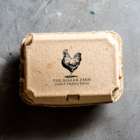 Personalized Farmhouse Fresh Egg Carton