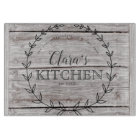 Personalized Farmhouse Rustic Weathered Wood
