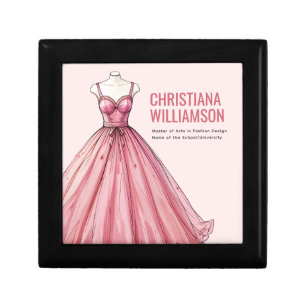 Personalized Fashion Designer Stylist Graduate Gift Box