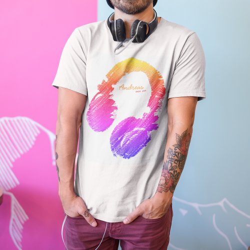 personalized fashion DJ good vibes T_Shirt
