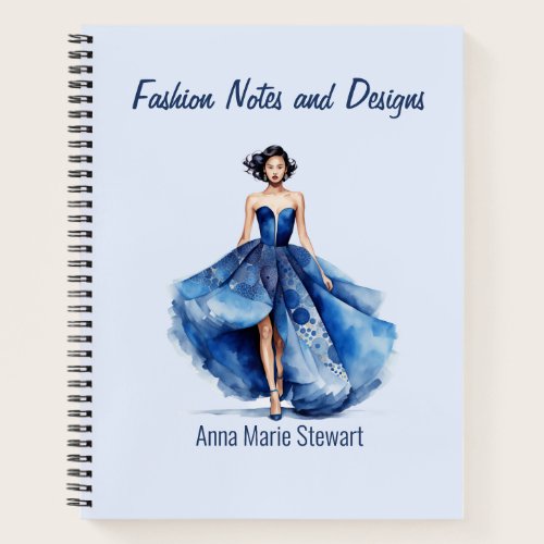 Personalized Fashion Sketch Book