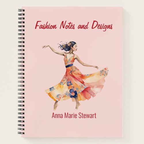 Personalized Fashion Sketch Book