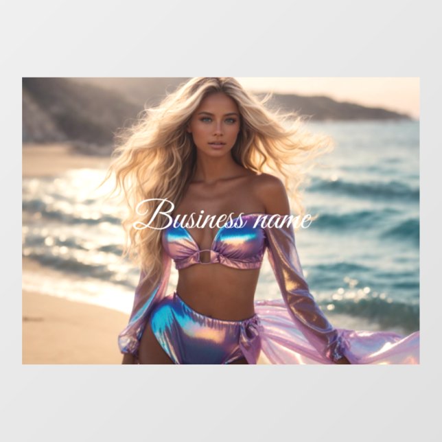 Personalized fashion Window Cling (Sheet)