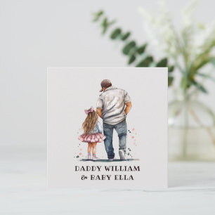 Personalized Father and Daughter