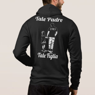 Personalized Father And Daughter Name Fathers Day Hoodie