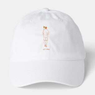 Personalized Father and Daughter Sketch Hat