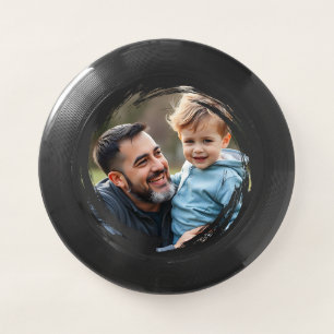 Personalized Father and his Kids Template Wham-O Frisbee