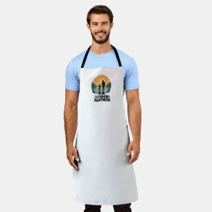 Personalized Father and Son Fishing Gift Apron