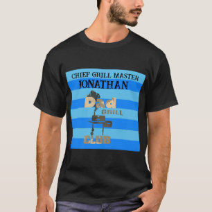 Personalized Father Barbeque Grill  T-Shirt