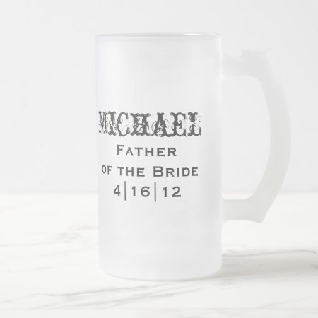 Personalized Father Of The Bride Mug
