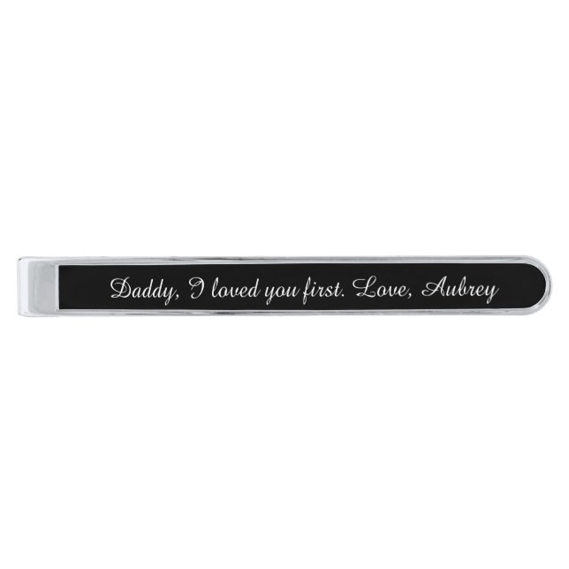 Personalized "Father of the Bride" Tie Bar (Front)