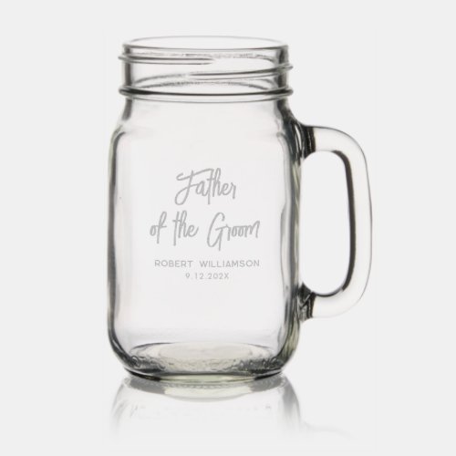 Personalized Father Of The Groom Script Wedding