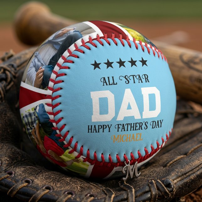 Personalized Father’s Day Baseball Photo Gift (Creator Uploaded)