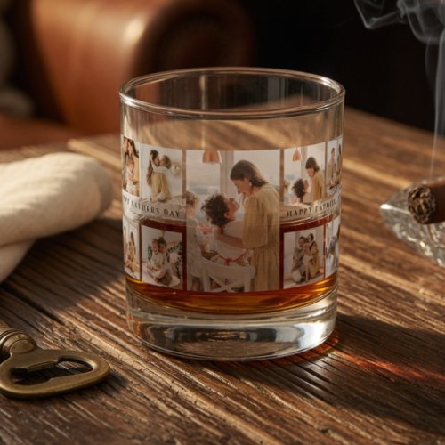 Personalized Father’s Day | Custom Dad Gift Whiskey Glass