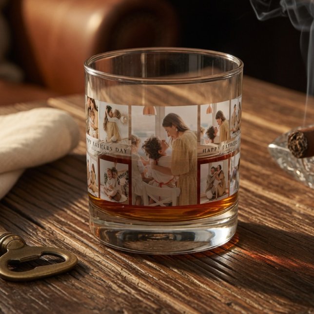 Personalized Father’s Day | Custom Dad Gift Whiskey Glass (Creator Uploaded)
