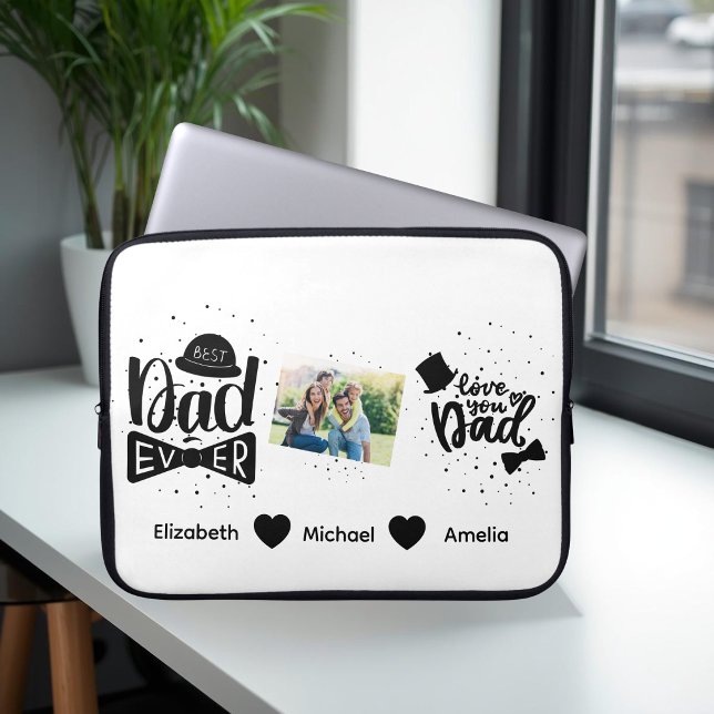 Personalized Father’s Day Laptop Case (Creator Uploaded)