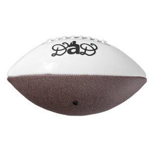 Personalized Father’s Day Minimalist Dad Child Football