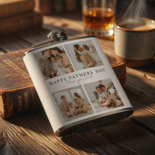 Personalized Father’s Day Photo Flask | Custom Dad