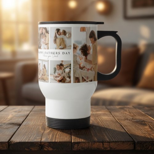 Personalized Father’s Day Photo  Travel Mug