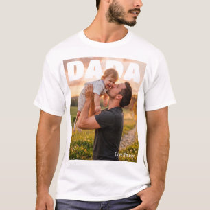 Personalized Father’s Day PhotoPop Photo T-Shirt