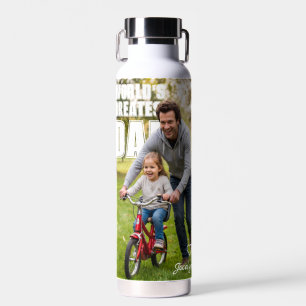 Personalized Father’s Day PhotoPop Water Bottle
